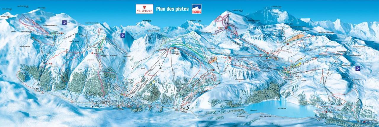 Residence Les Crets 1 - Val-dʼIsère エクステリア 写真